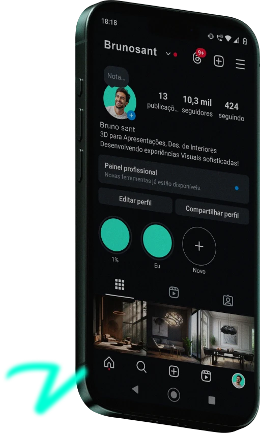 Smartphone Instagram